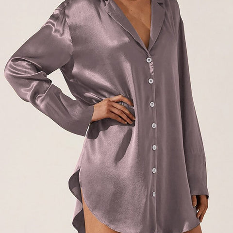 Linad Satin Night Dress